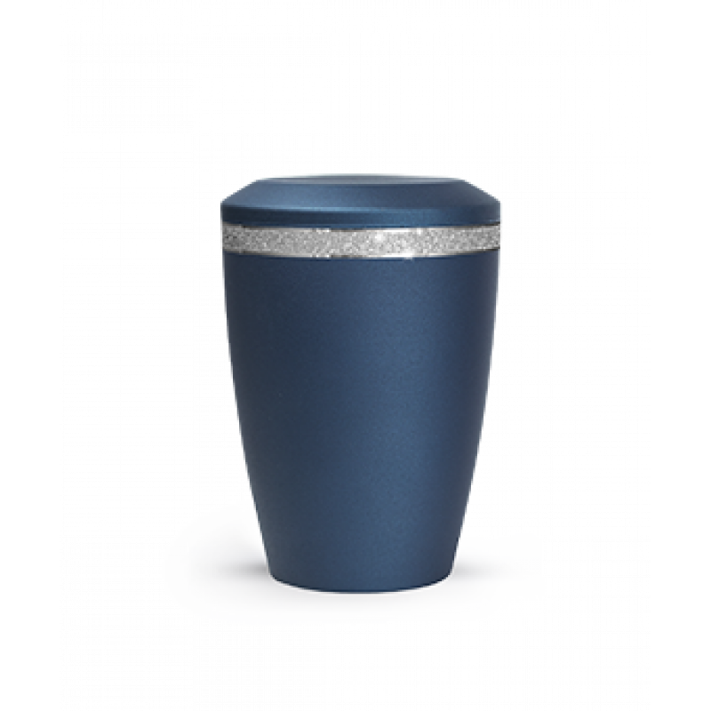 Edition Glamour, velvet navy, Sparkling Glamour Band silber